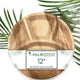 Palm Naki  12" Round Palm Leaf Compartment Plates (40 Count)