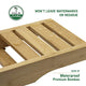Palm Naki Bamboo Bathtub Tray - Premium Bath Caddy, Bathroom Accessory Tray for Bathtub, Slip Resistant, Eco Friendly Bath Caddy