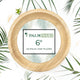 Palm Naki Round Palm Leaf Plates (40 Count)