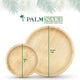 Palm Naki 7" Round Palm Leaf Plates (40 Count)